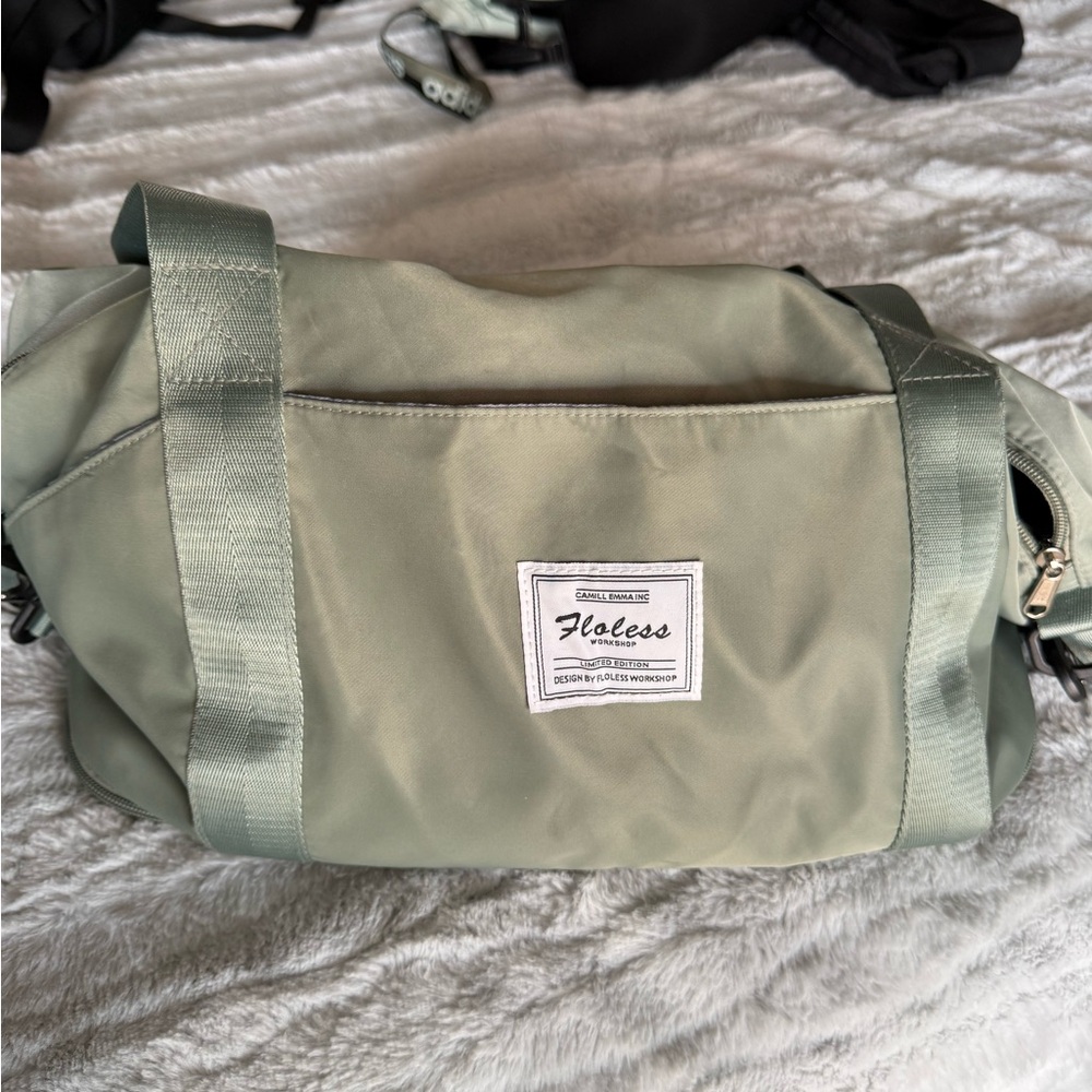 Sage Green Duffle Bag